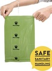 Pets N Bags Dog Poop Bags  Dog Waste Bags  Biodegradable  Assorted Sizes 
