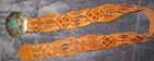 Chico s Wide  Genuine Leather Belt  42  
