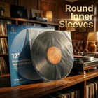 Vinyl Record Inner Sleeve 12 Inch  Acid Free   Anti Static Vinyl Sleeves  1 5   