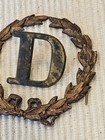 Civil War 1861 1865 Army New York Militia D Co Infantry Kepi Cap Badge L  k   
