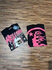Graphic Hellstar Tee Shirt Men s Black Cotton New