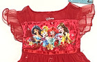 Nwt New Disney Princess Christmas Fantasy Nightgown Pajamas Costume Velvet Girl