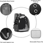 Breathable Cat Backpack Carrier Bubble Space Travel Shoulder Bag For Small Dogs