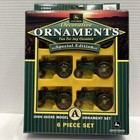 John Deere Christmas Ornaments Special Edition Model A Ornaments 6 Pc Set New  