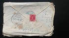 1932 India Kg V One Anna Cover Calcutta To Kathmandu Nepal   Early Indo-nepal Po
