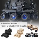 Goggles With Night Vision Mount Four-tube Binocular Night Vision Cosplay Prop 