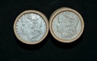     Au  Morgan Silver Dollar From Bag Rolls Xf  Estate Bullion     