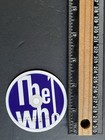 The Who Sticker Logo Round Blue 60s 70s Classic Rock Band Uk Icon For Laptop New