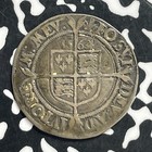 1561 Great Britain Queen Elizabeth I 6 Pence Lot jm9584 Silver  Obv  Scratch