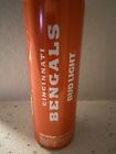 Empty  10  Cincinnati Bengals Bud Light Aluminum Beer Can Bottle Orange Nfl