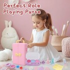 Kids Makeup  25pcs Real Washable Kids Makeup Kit For Girl Toys Brithday Gifts