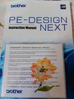 Brother Pe Design Next Software With Book Cd And Code  Software Only New unused