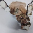 Dahl Jensen Very Rare Porcelain Danish Figurine  girl With Apple Branch 