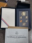 1990 90  Silver Eisenhower Dollar Prestige Proof Coin Set United States Mint 