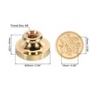 Alphabet N Wax Seal Stamp Initial Letter Sealing Wax Stamp Retro Brass Head