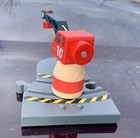 Brio Cargo Harbour Crane Track Piece  Magnetic  Compatible W  Thomas Wood Tracks