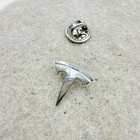 Silver Tone Official Tesla Motors Logo Pin Badge Emblem Chrome Finish Accessory