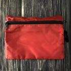 Coca Cola Zero Sugar Red Four Zippered Pocket Bag Pouch School Travel Make-up