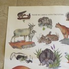 Please Be Careful With The Future Vintage 1991 Smokey The Bear Poster 20  X 30 