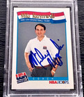 Mike Krzyzewski Duke Hof Autographed Signed 1991 Hoops Basketball Card Psa Dna 
