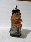 Ww Team Motorcycle Figural Stein 10 Inches Tall