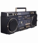 Aiwa Retro Boombox Backtrack With Bluetooth Cd Player sd usb bt am-fm  Cassette