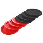 3 25 Or 2 5 Inch Air Hockey Pucks - Professional  Durable 2 5in 8pack Red black