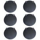Ar500 Steel Shooting Targets Lot Of 6 Laser Cut 8  X 3 8  Gong Tactical Scorpion