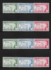 Antigua  Bahamas  Jamaica      west Indies  Complete Common Design Sets  Mint nh