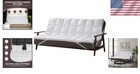 Travel-friendly Full Size Futon Mattress Topper - Soft  Non-slip  And Easy Care
