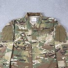 Vintage Us Military Combat Uniform Coat Mens L Regular Ocp Camo Army Navy Usaf