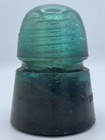 Vintage Green Glass Hemingray Insulator