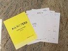 Vintage Tv Show Script 1966 - The Munsters - Eddie s Brother By Dick Conway