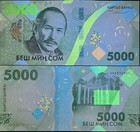 Kyrgyzstan 5000 Som 2023 2024 Ala-too Theater Suimenkul Chokmorov P 40 Unc