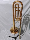 Vincent Bach Omega Tb200b F Attachment Trombone W  Case   Bach Mouthpiece 