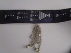 Tribal Fusion Belly Dance Assuit Covered Belt Dark Purple