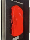 Corvette Stingray 2023 Oem Model With Vin Red   Magnetic Base Display Sculpture