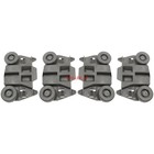 4pcs W10195416v Dishwasher Wheels W10195416 Lower Rack Kit For Whirlpool Kenmore
