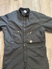 Nwot Carhartt Men   s Arctic Quilt Lined Yukon Extreme Coveralls X06 Black Sz 54t