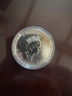 Canada 2001 Autumn Maple Leaf Colorized 1 Troy Oz 9999 Fine Silver Coin