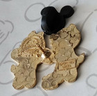 Chip   Dale Acorn Character Pop Art Mini Disney Pin 70751