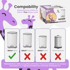 Babiesrefresh Refills Compatible With Dekor Plus Diaper Pail Refills   8 Pack  