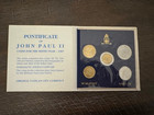 Vatican City 1987 Pope John Paul Ii Anno Ix 5 Coin Souvenir Set