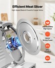 Vevor Commercial Meat Slicer Electric Cutter 300w 10  Carbon Steel Blade