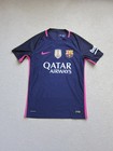 16 17 Barcelona Messi  player Issue  Soccer Jersey Football Shirt Argentina  m 
