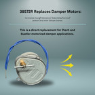 Synchron Damper Motor 38572r  For Ztech Buetler Damper  24vac Long Pin Motor