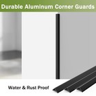 Fengone Aluminum Corner Guards L Molding Corner Guards With 90   Angle 35 X 1    