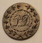 Us Seated Liberty Quarter 25c Love Token  l d   