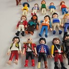 Playmobile Mixed Lot People Figures Accessories Horses Kit 5067   Vintage Robot