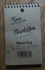 Vintage 1984 Prince Purple Rain Notepad From Album And Movie New Unused